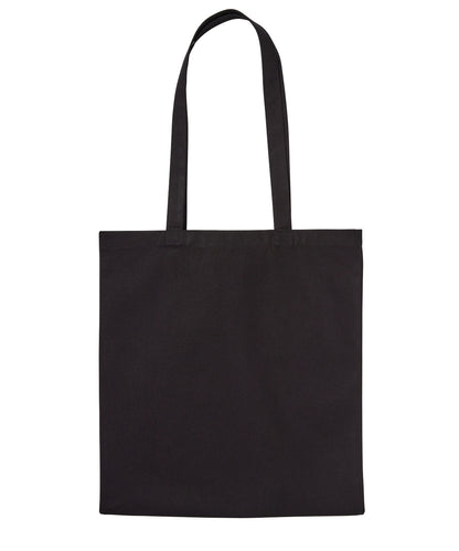 Nutshell® RL650 Recycled premium canvas shopper in Black