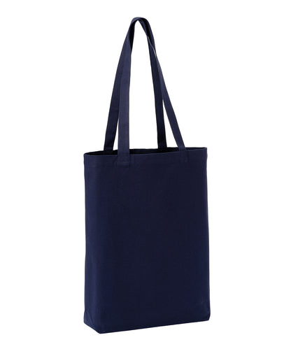Nutshell® RL660 Recycled premium canvas ‘flat base’ shopper in French Dark Navy