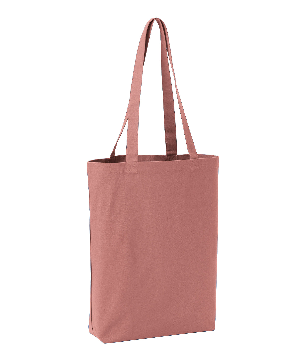 Nutshell® RL660 Recycled premium canvas ‘flat base’ shopper in Rose