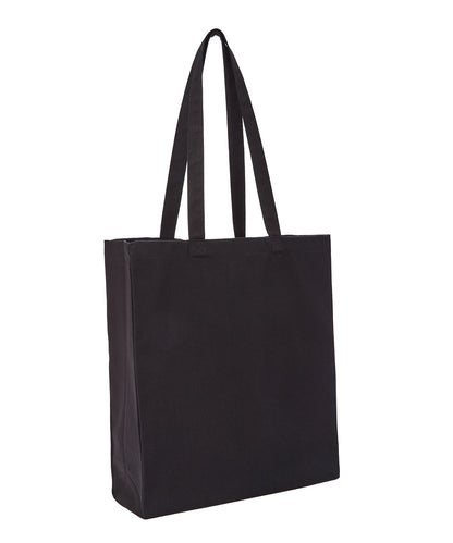 Nutshell® RL670 Recycled premium canvas spacious shopper in Black