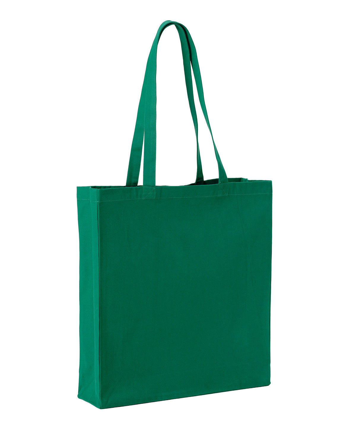 Nutshell® RL670 Recycled premium canvas spacious shopper in Bottle Green