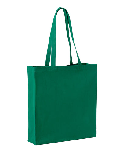 Nutshell® RL670 Recycled premium canvas spacious shopper in Bottle Green