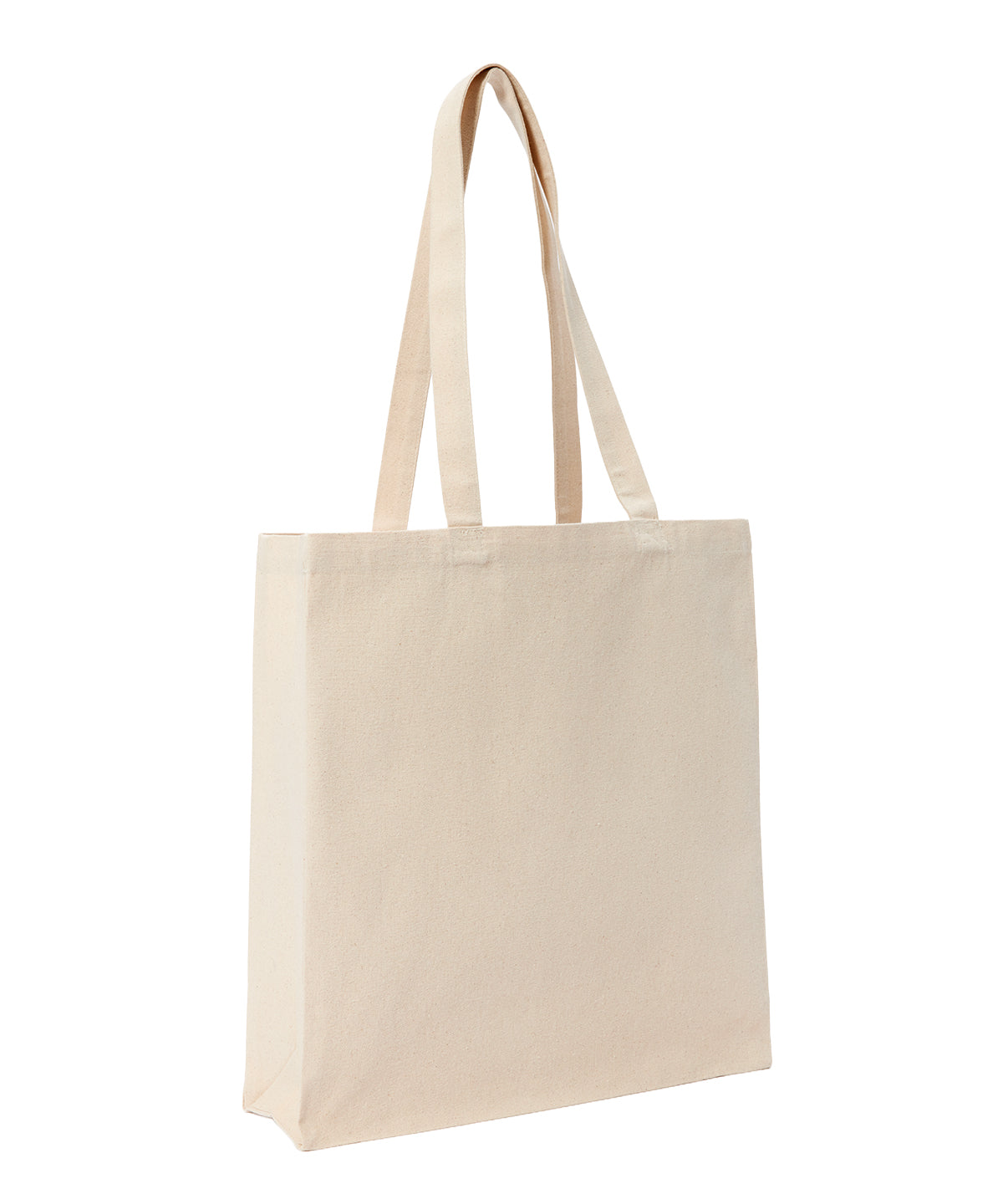 Nutshell® RL670 Recycled premium canvas spacious shopper in Natural