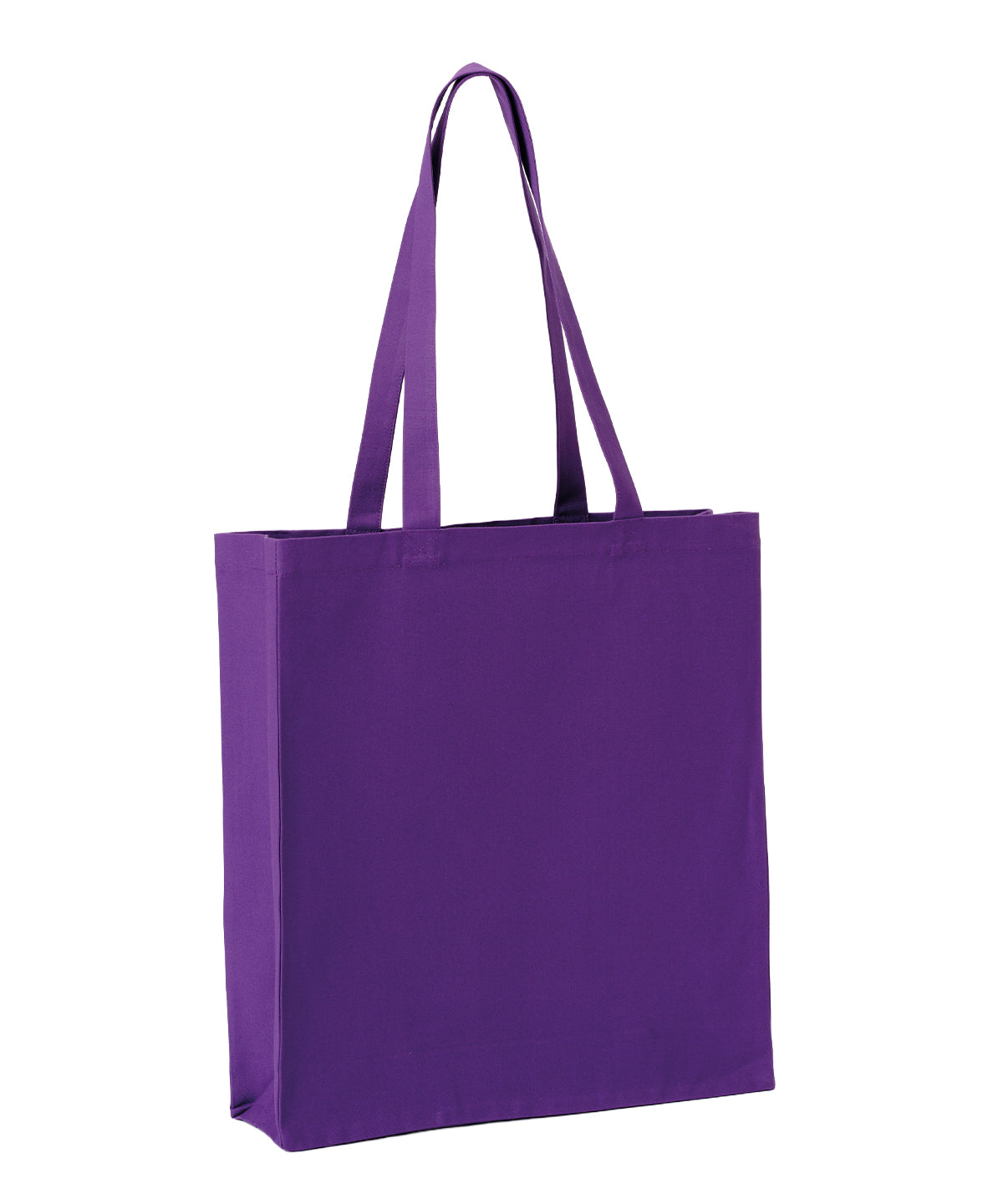 Nutshell® RL670 Recycled premium canvas spacious shopper in Purple