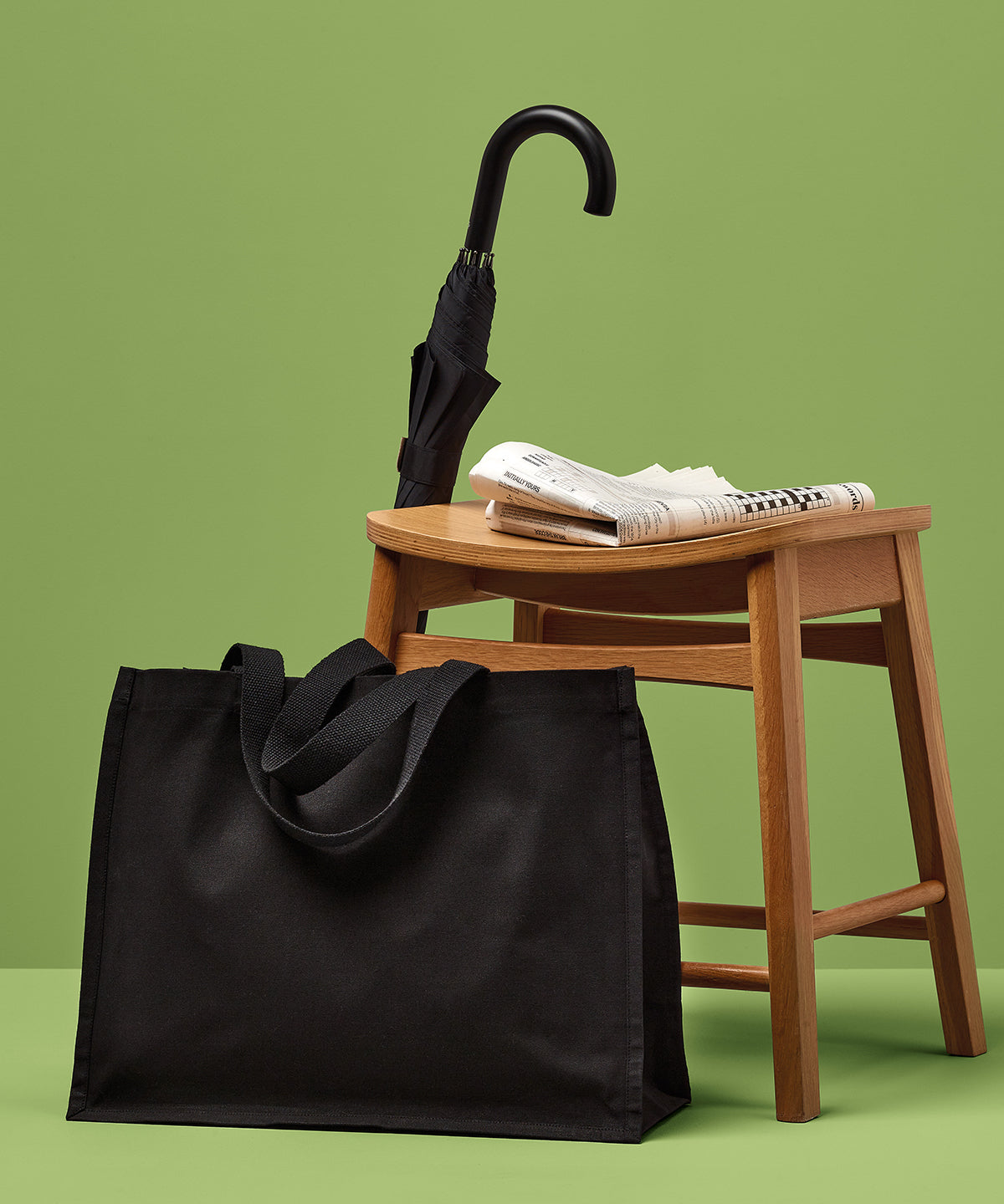 Nutshell® RL675 Recycled premium canvas stand-up shopper