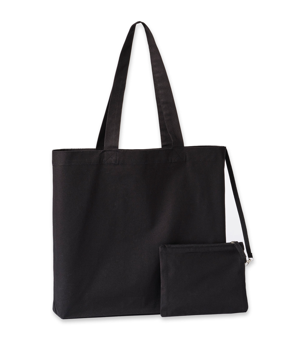 Nutshell® RL680 Cruise recycled tote with detachable purse in Black