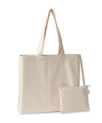 Nutshell® RL680 Cruise recycled tote with detachable purse in Natural