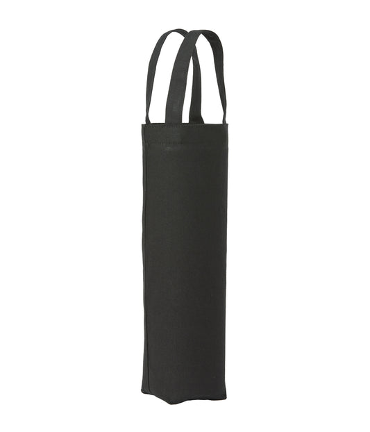 Nutshell® RL900 Recycled premium canvas bottle bag in Black