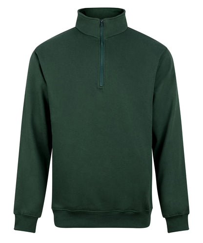 ProRTX RX305 Pro ¼-neck zip sweatshirt in Bottle Green