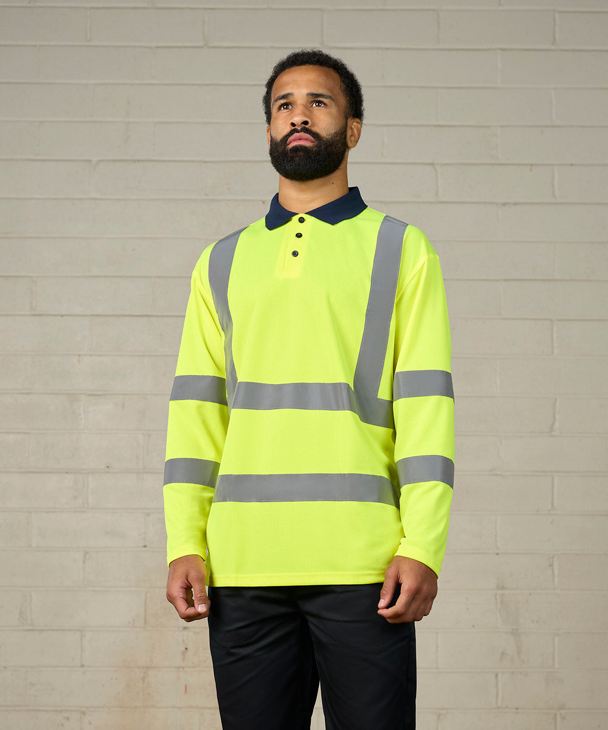 ProRTX High Visibility RX715 High visibility long sleeve polo