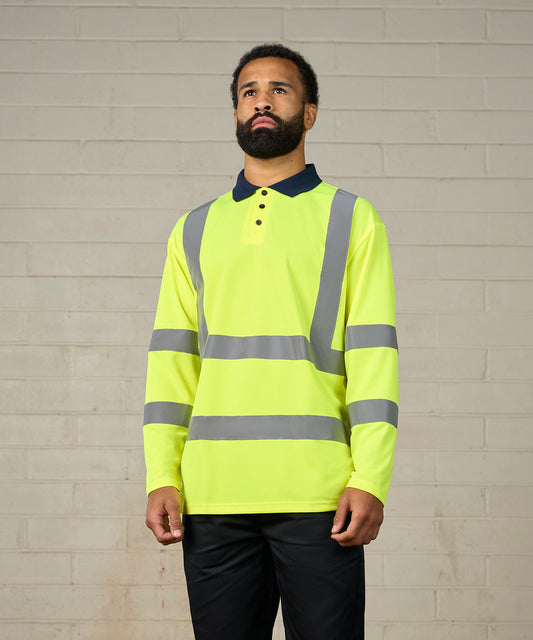 ProRTX High Visibility RX715 High visibility long sleeve polo