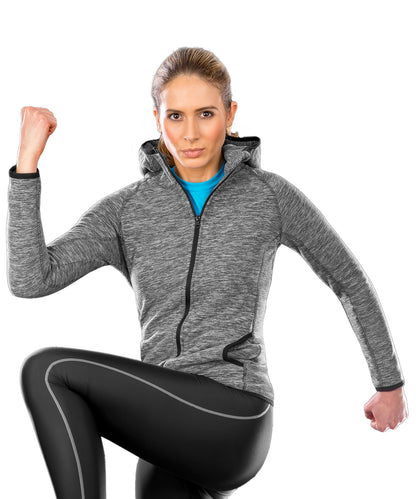 Spiro S245F Women's microfleece hoodi