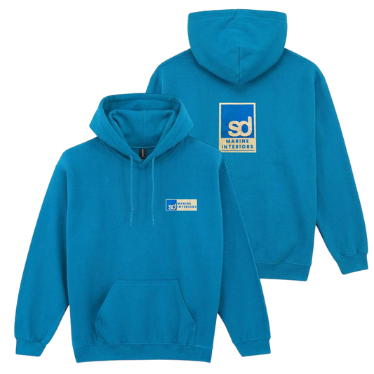 GD057 Heavy Blend™ hooded sweatshirt - Marine Interiors