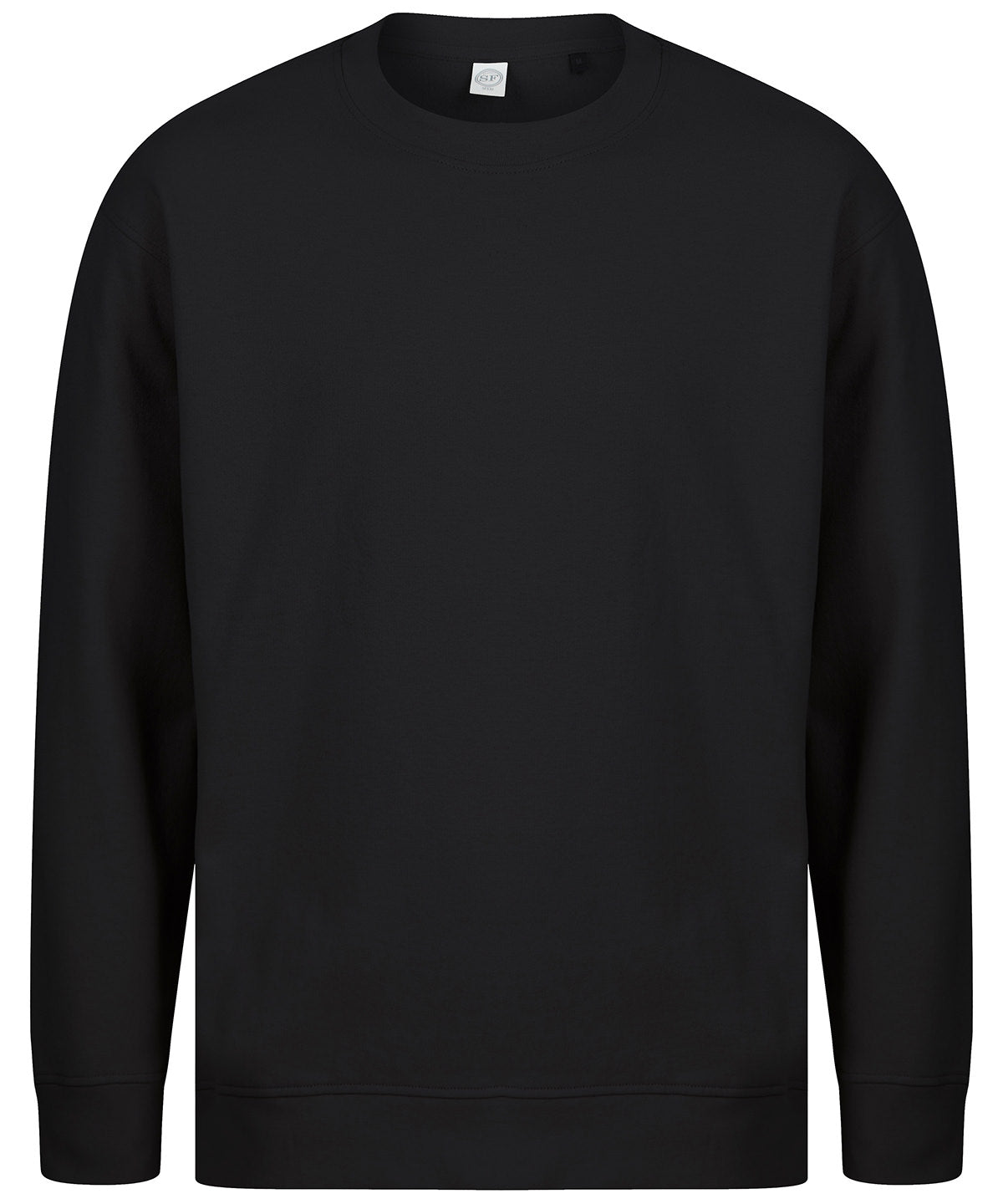 SF SF530 Unisex sustainable fashion sweat in Black