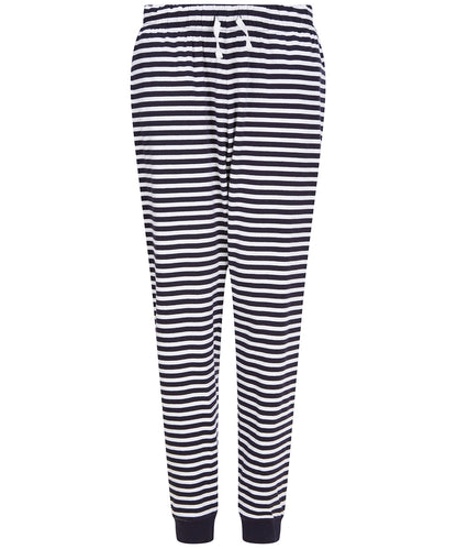 SF SFM86 Lounge pants in Navy/White Stripes