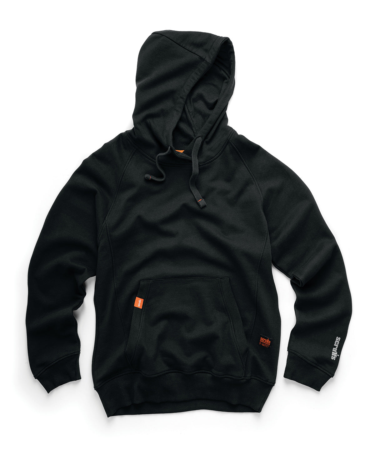 Scruffs SH003 Eco Worker hoodie in Black