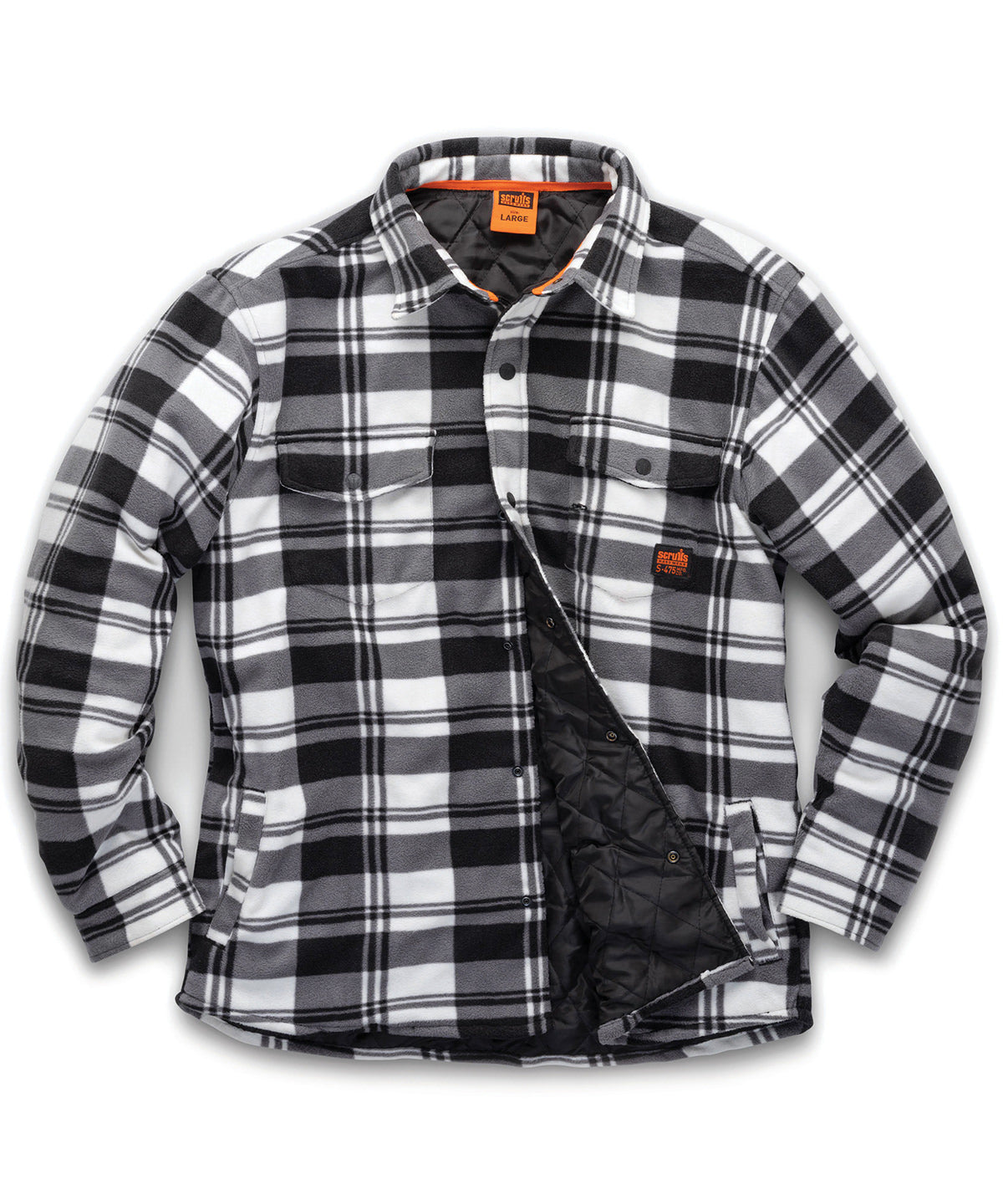 Scruffs SH053 Worker padded checked shirt