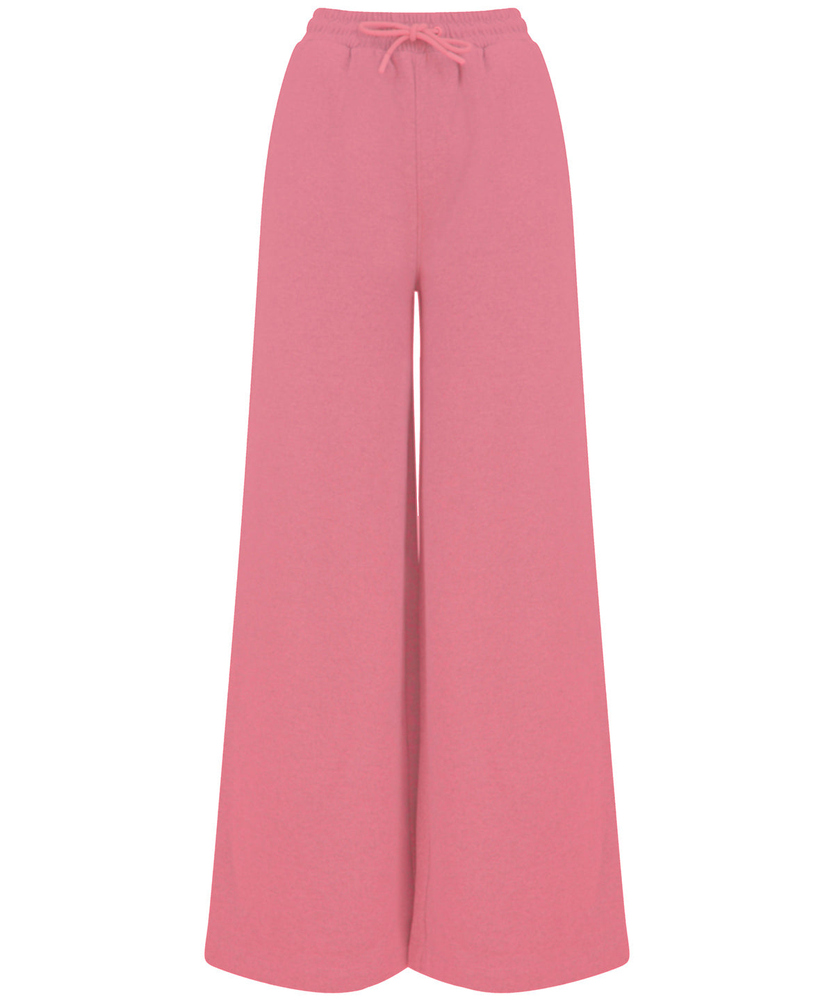 SF SK431 Women's sustainable fashion wide leg joggers in Dusky Pink