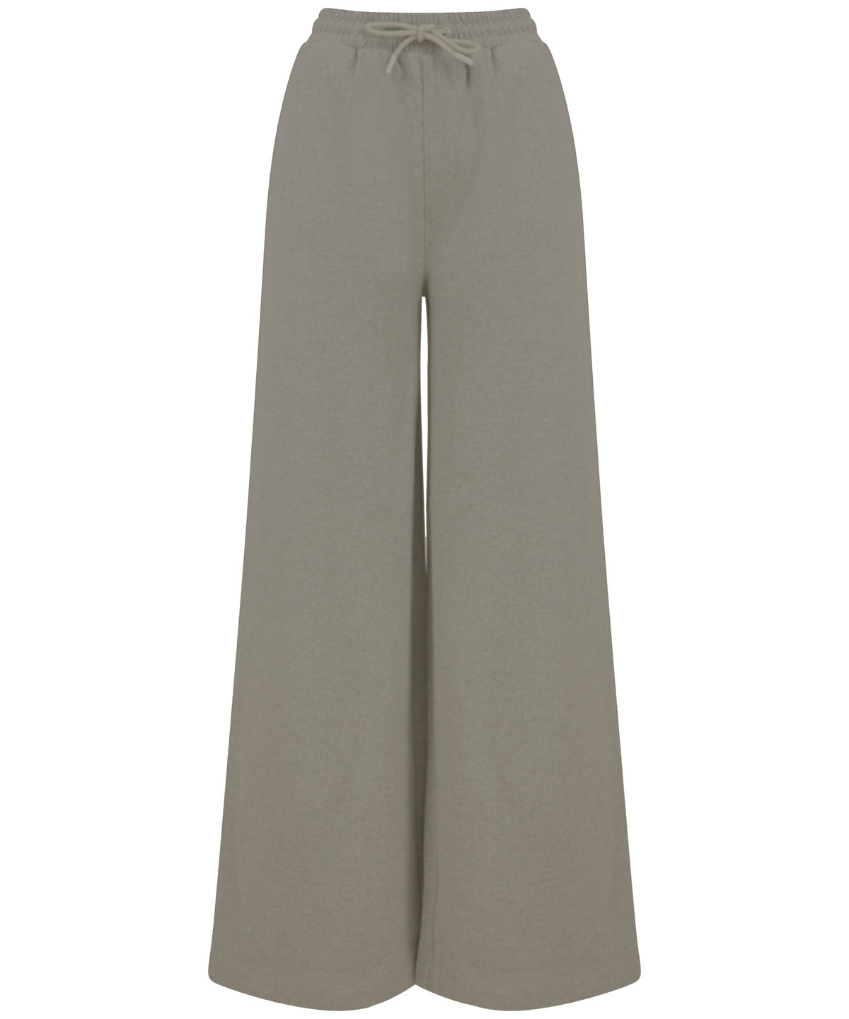 SF SK431 Women's sustainable fashion wide leg joggers in Khaki