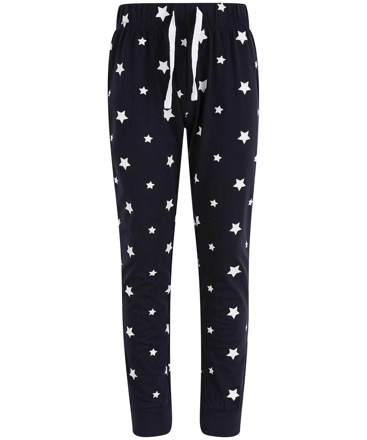 SF SM085 Kids cuffed lounge pants in Navy/White Stars