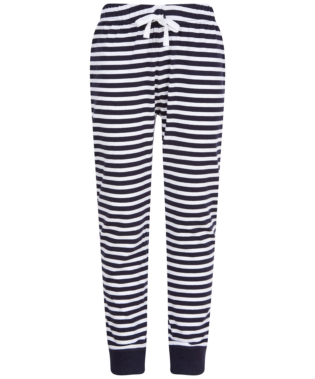 SF SM085 Kids cuffed lounge pants in Navy/White Stripes