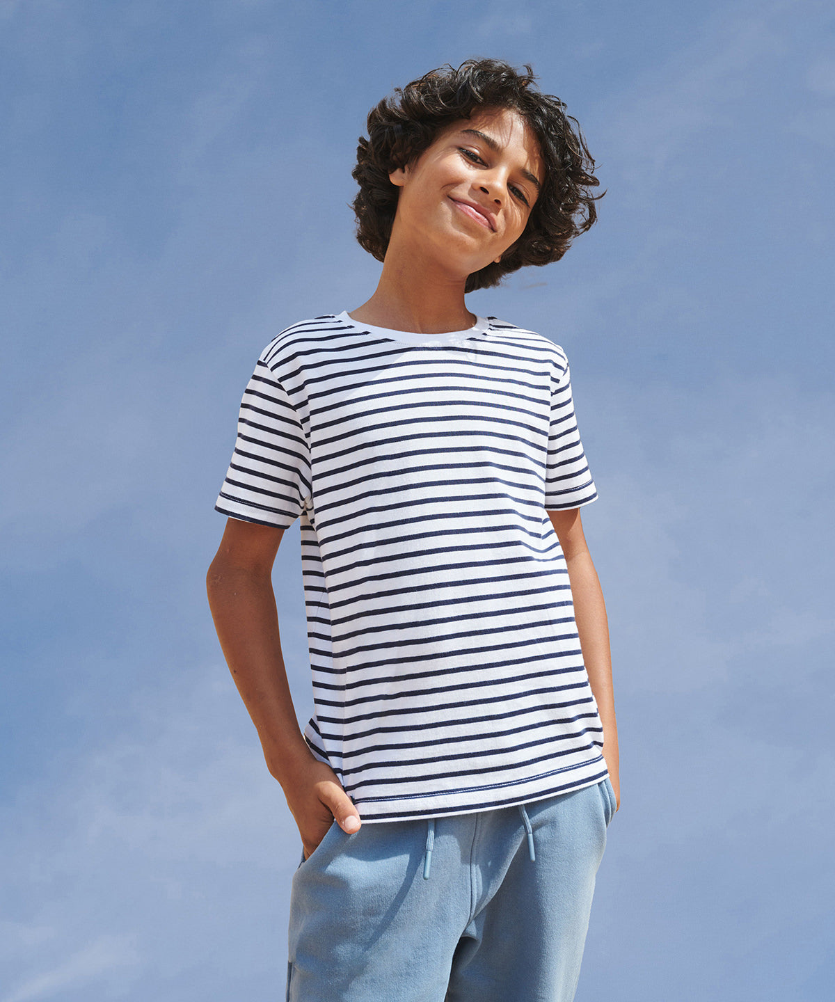 SF SM202 Kids striped T