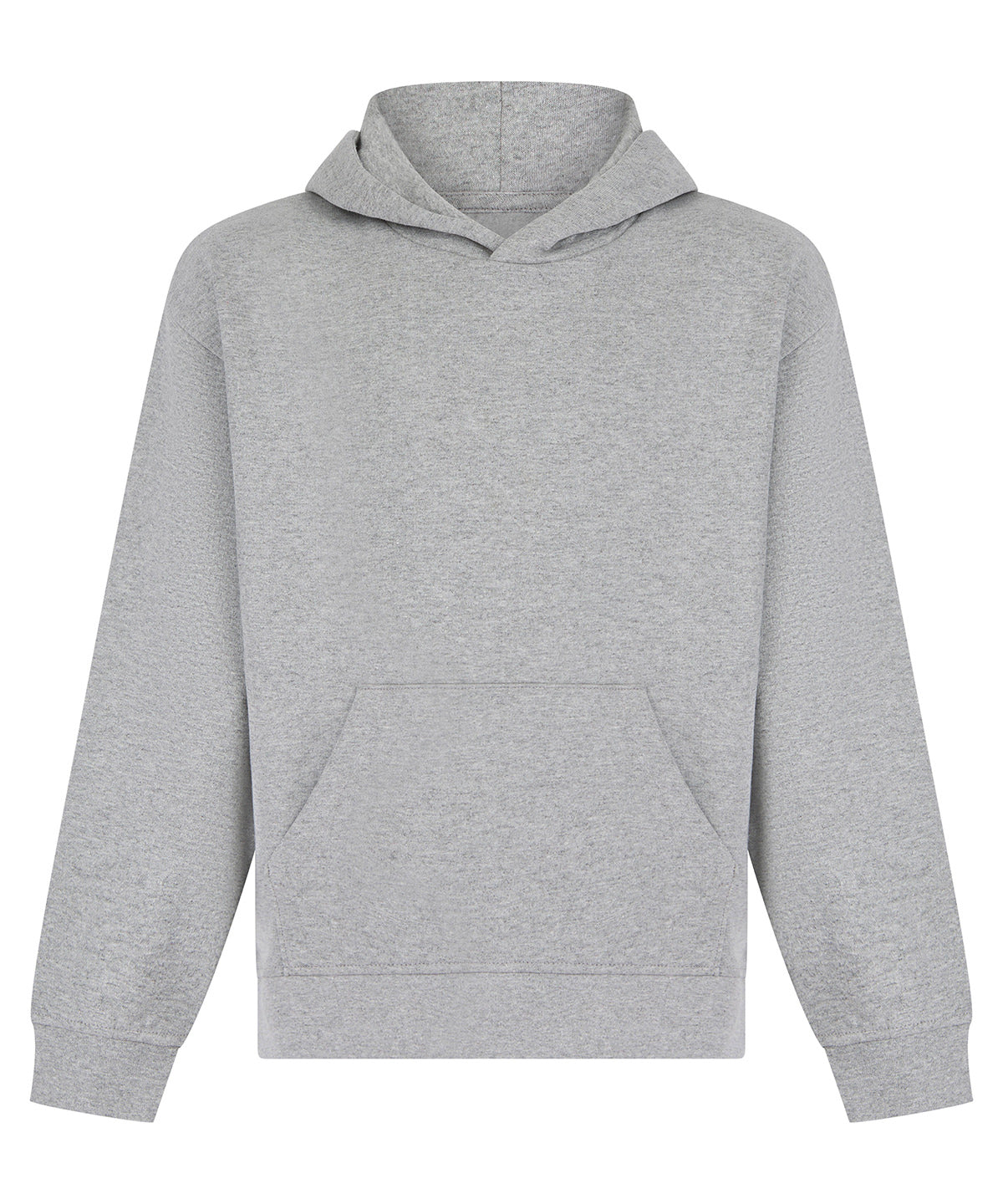 SF SM531 Kids sustainable fashion hoodie in Heather Grey