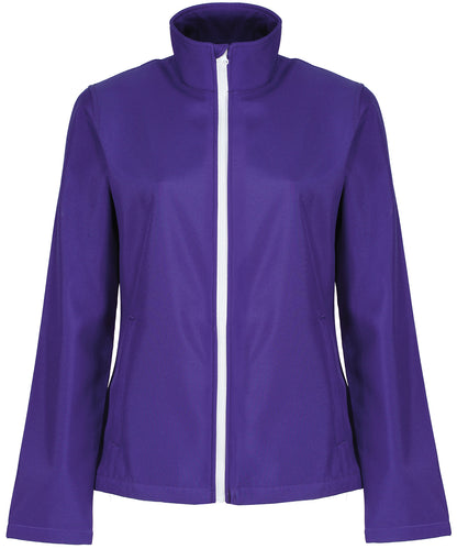 Regatta Professional SN131 Women's Ablaze printable softshell in Vibrant Purple