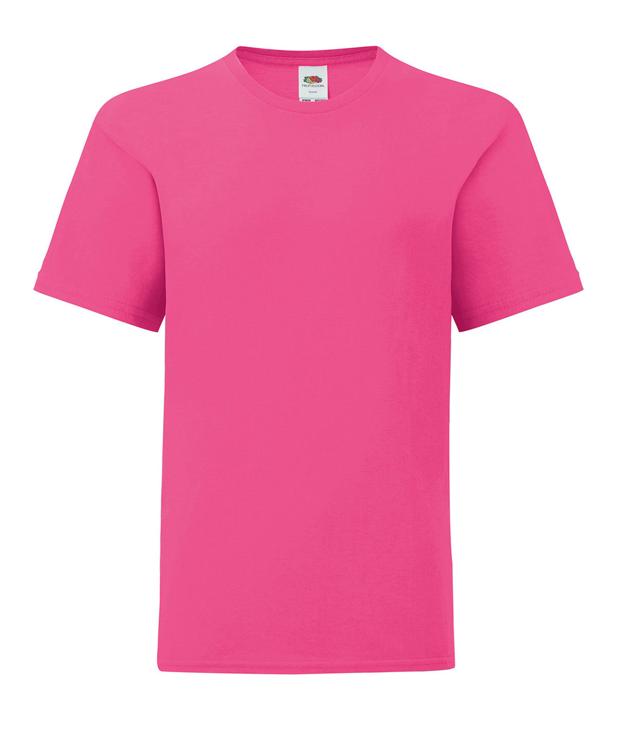 Fruit of the Loom SS023 Kids iconic 150 T in Fuchsia