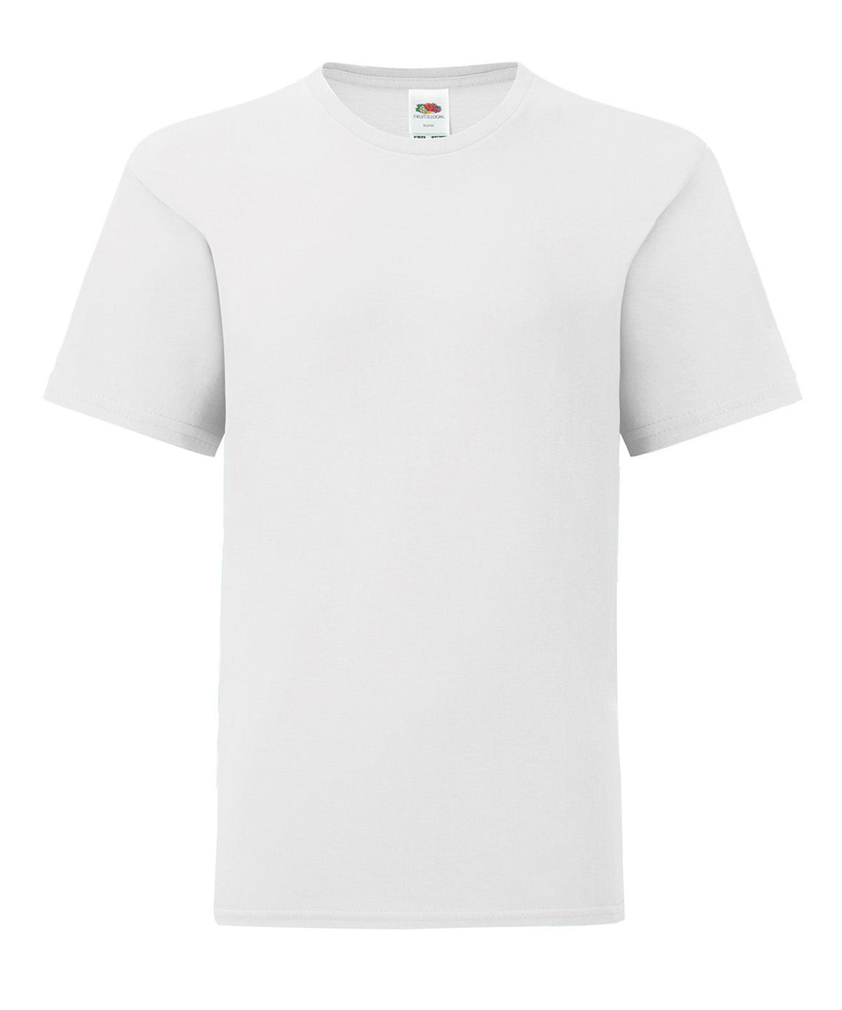 Fruit of the Loom SS023 Kids iconic 150 T in White