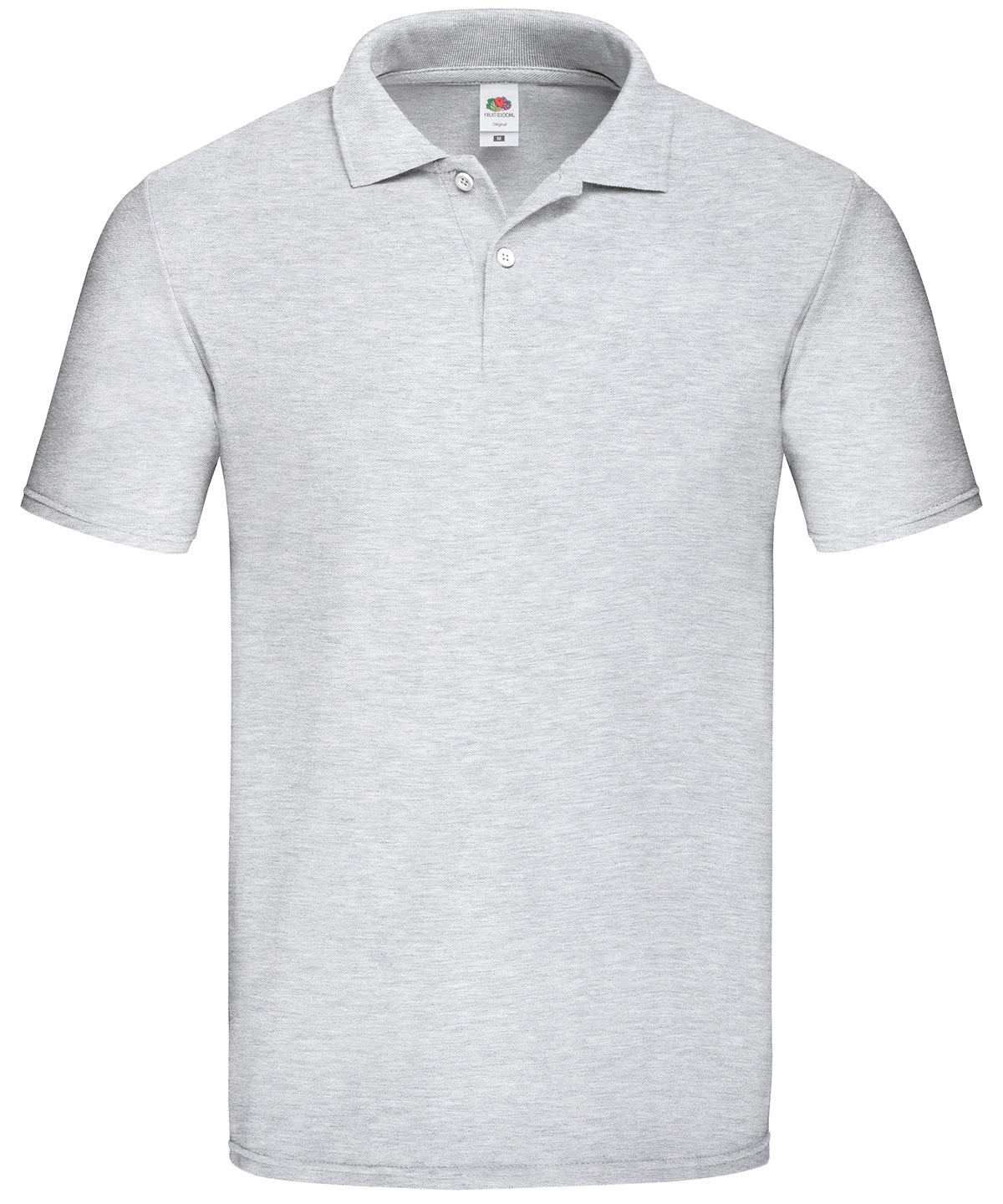 Fruit of the Loom SS029 Original polo in Heather Grey