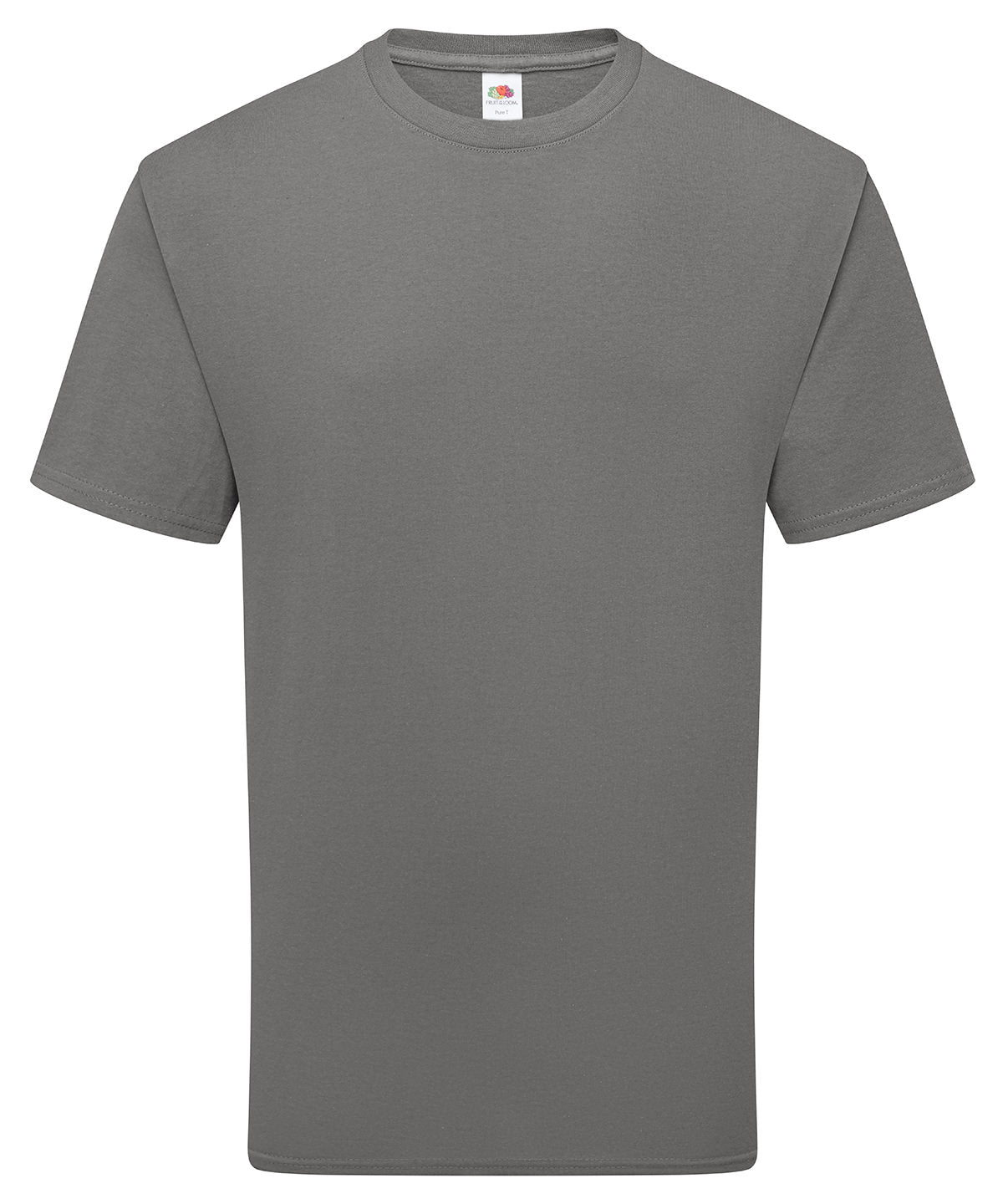 Fruit of the Loom SS035 Pure cotton T in Light Graphite