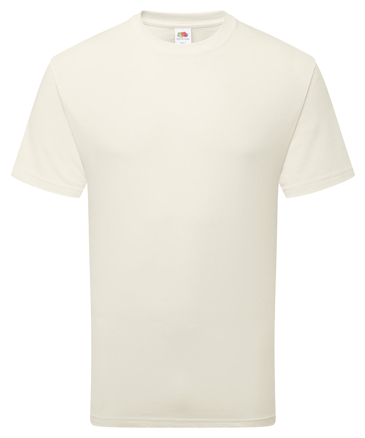 Fruit of the Loom SS035 Pure cotton T in Natural