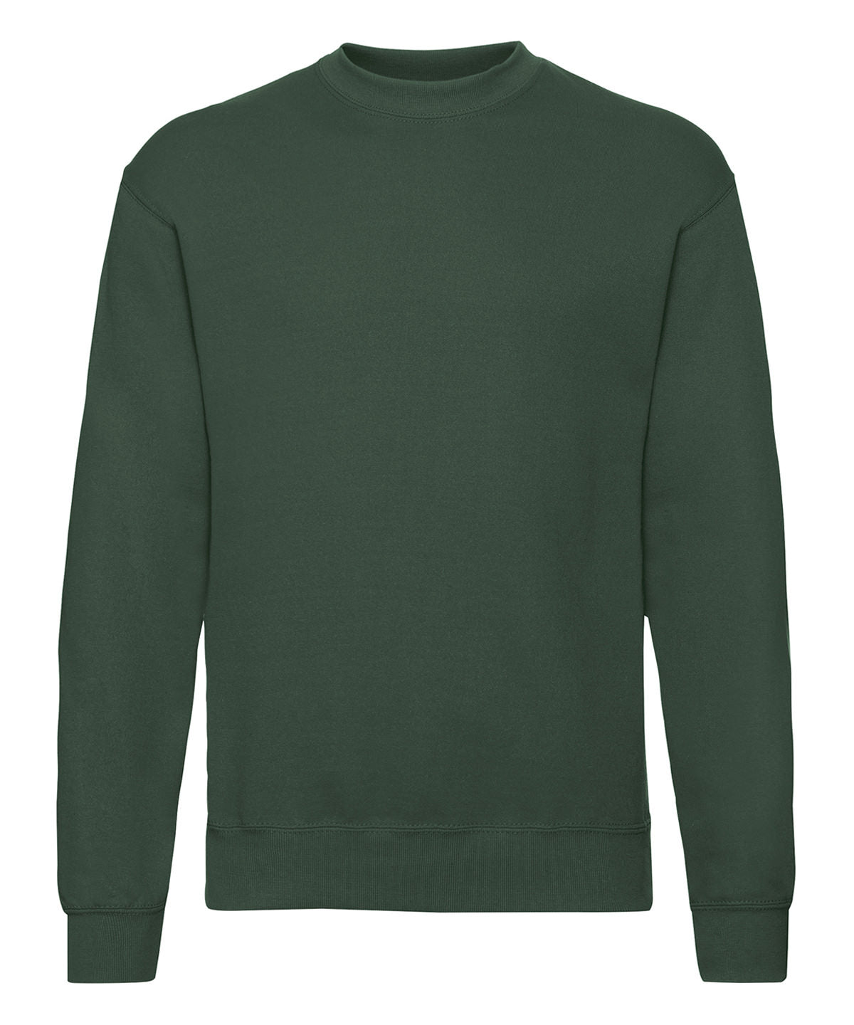 Fruit of the Loom SS200 Classic 80/20 set-in sweatshirt in Bottle Green*