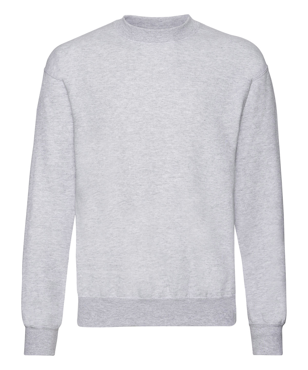 Fruit of the Loom SS200 Classic 80/20 set-in sweatshirt in Heather Grey*†△