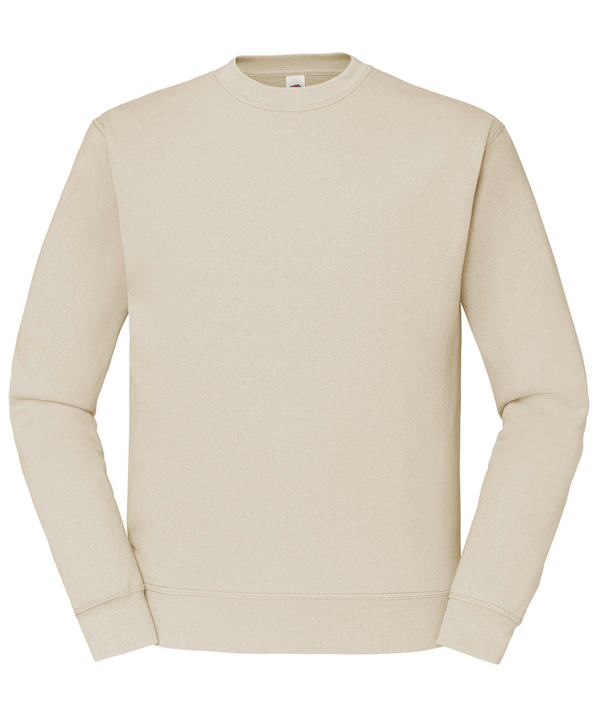 Fruit of the Loom SS200 Classic 80/20 set-in sweatshirt in Natural