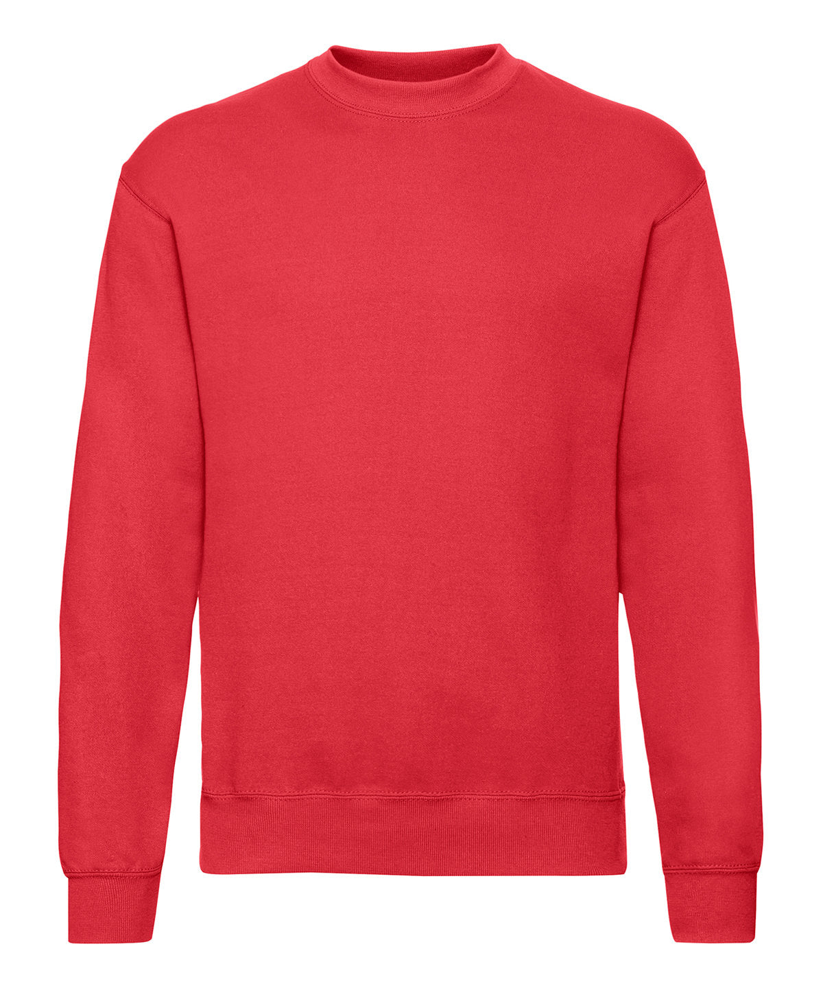 Fruit of the Loom SS200 Classic 80/20 set-in sweatshirt in Red*