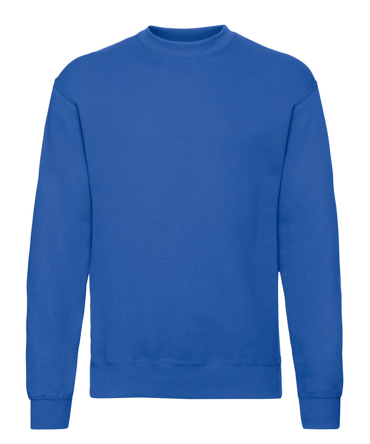 Fruit of the Loom SS200 Classic 80/20 set-in sweatshirt in Royal Blue*