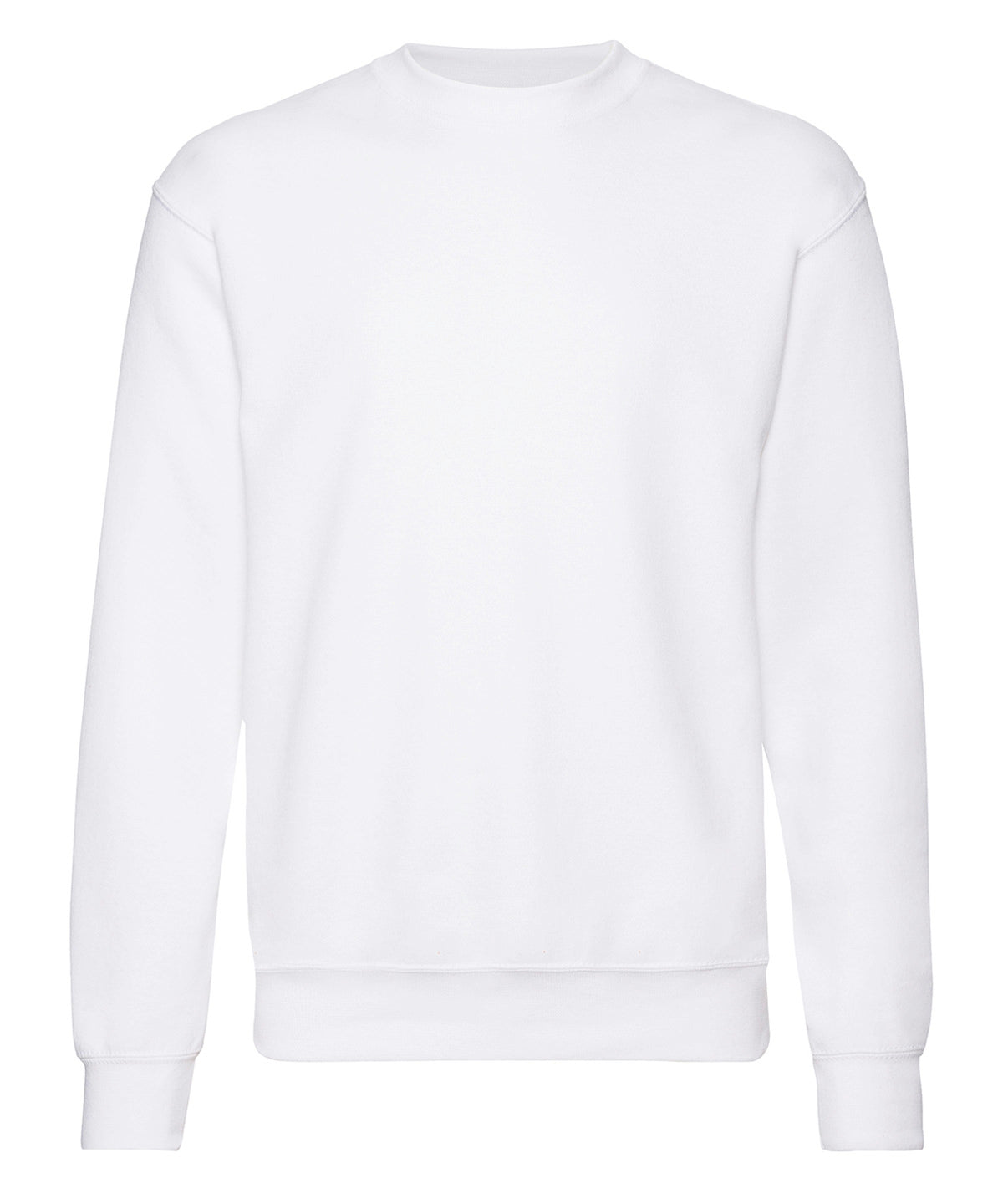 Fruit of the Loom SS200 Classic 80/20 set-in sweatshirt in White*†