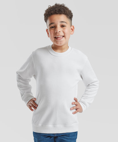 Fruit of the Loom SS201 Kids classic set-in sweatshirt