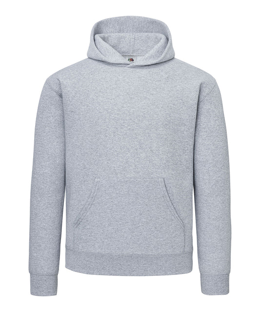 Fruit of the Loom SS241 Supercotton™ hooded sweatshirt in Athletic Heather*