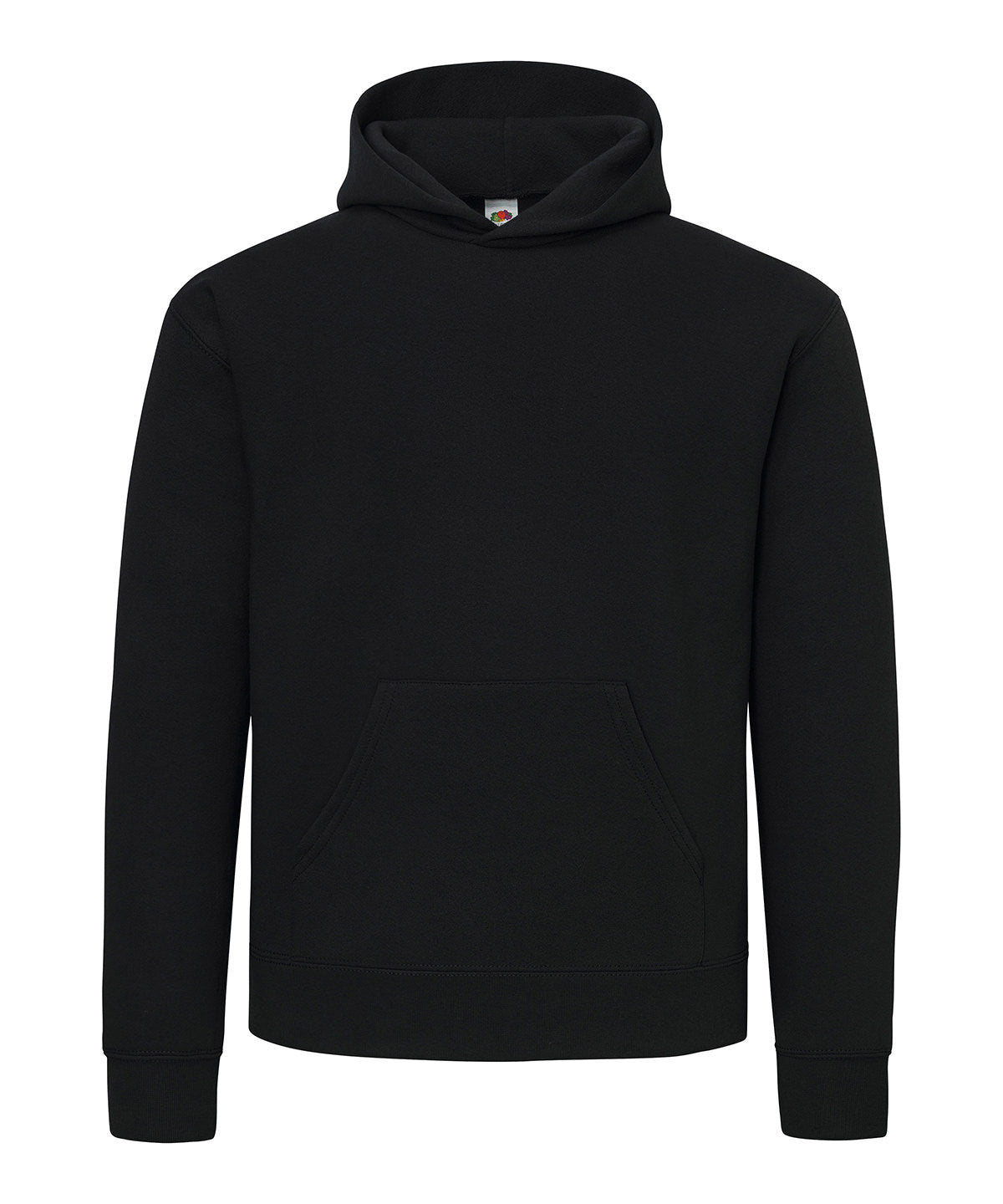 Fruit of the Loom SS241 Supercotton™ hooded sweatshirt in Black*