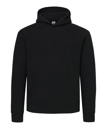 Fruit of the Loom SS241 Supercotton™ hooded sweatshirt in Black*
