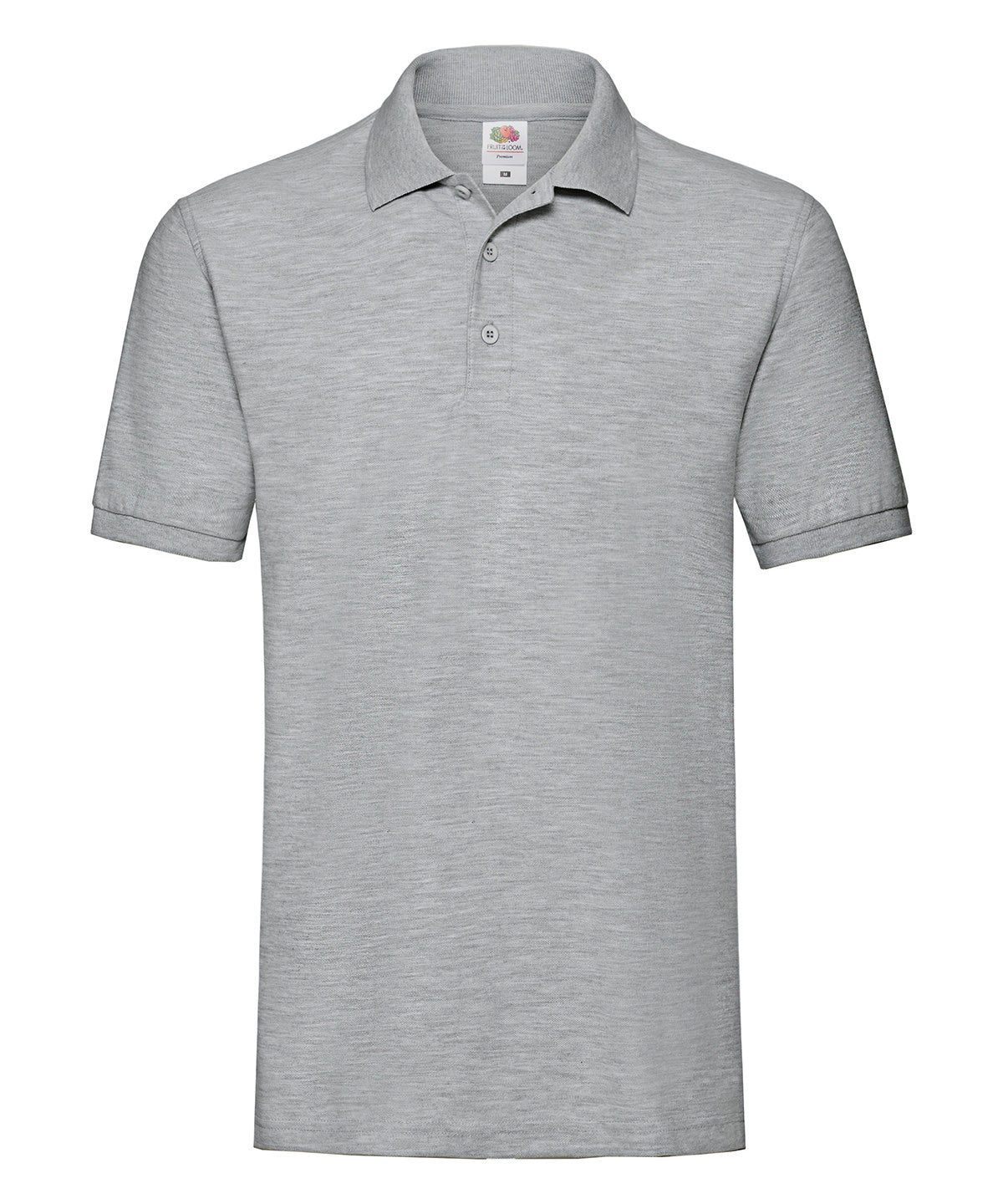 Fruit of the Loom SS255 Premium polo in Athletic Heather