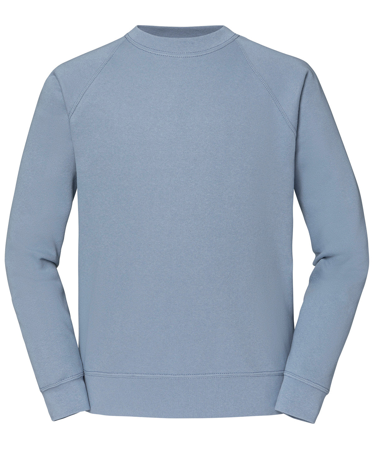 Fruit of the Loom SS270 Classic 80/20 raglan sweatshirt in Mineral Blue