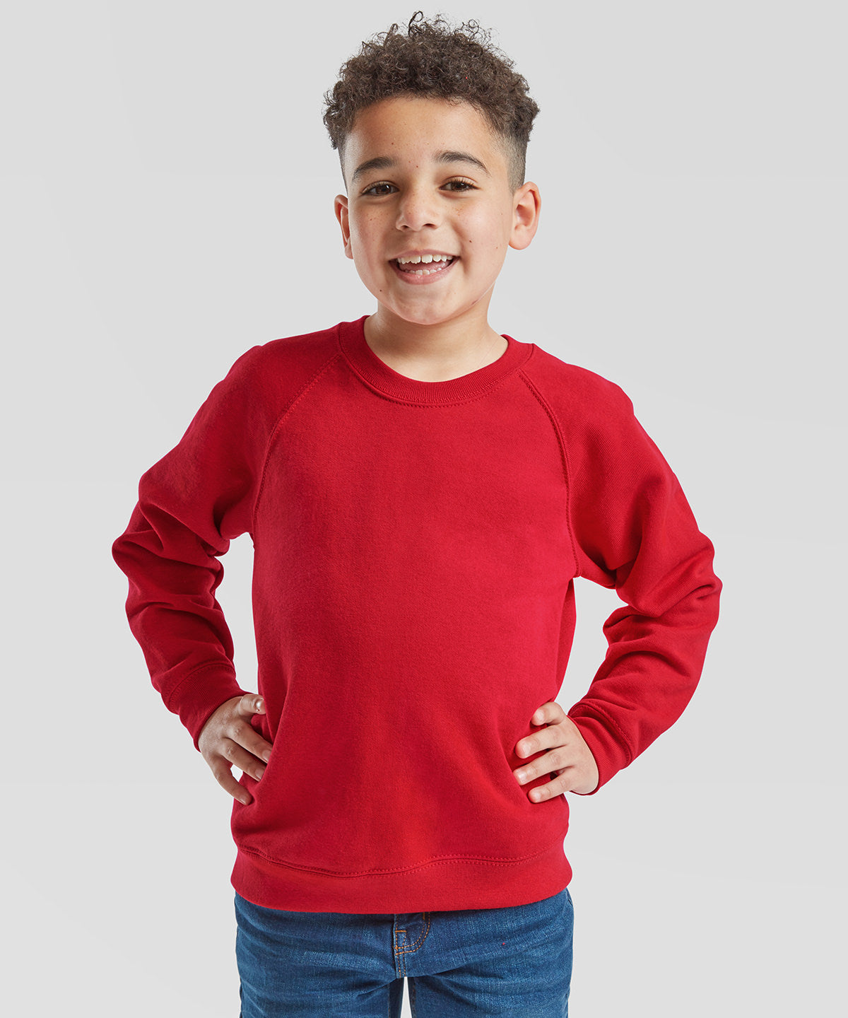 Fruit of the Loom SS271 Kids classic raglan sweatshirt