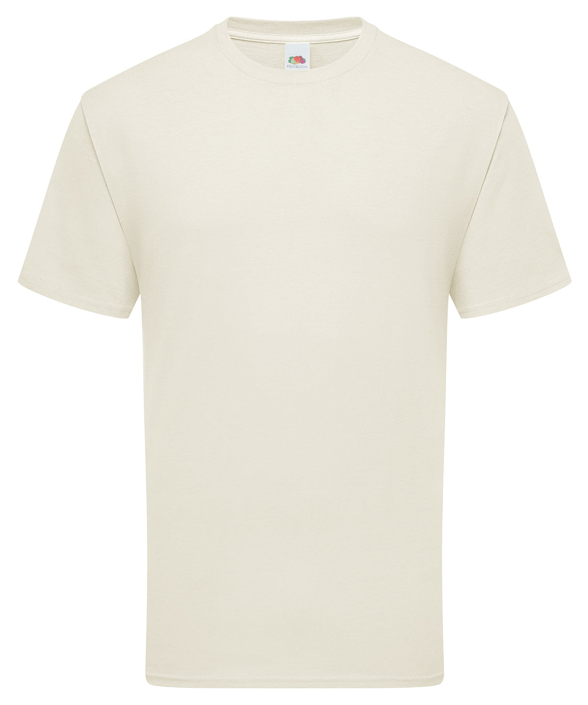 Fruit of the Loom SS422 Iconic 195 ringspun premium T in Natural