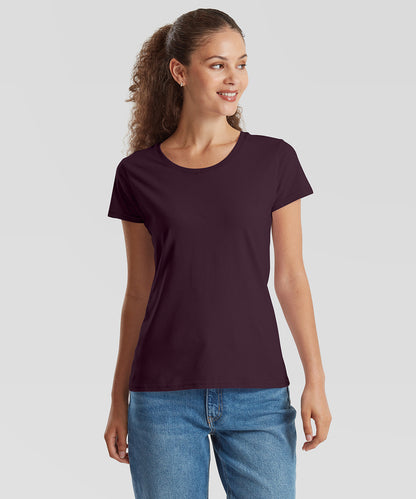 Fruit of the Loom SS424 Women's Iconic 195 ringspun premium t-shirt