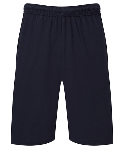 Fruit of the Loom SS435 Iconic 195 Jersey shorts in Deep Navy