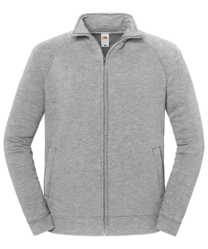 Fruit of the Loom SS445 Iconic premium sweat jacket in Athletic Heather*